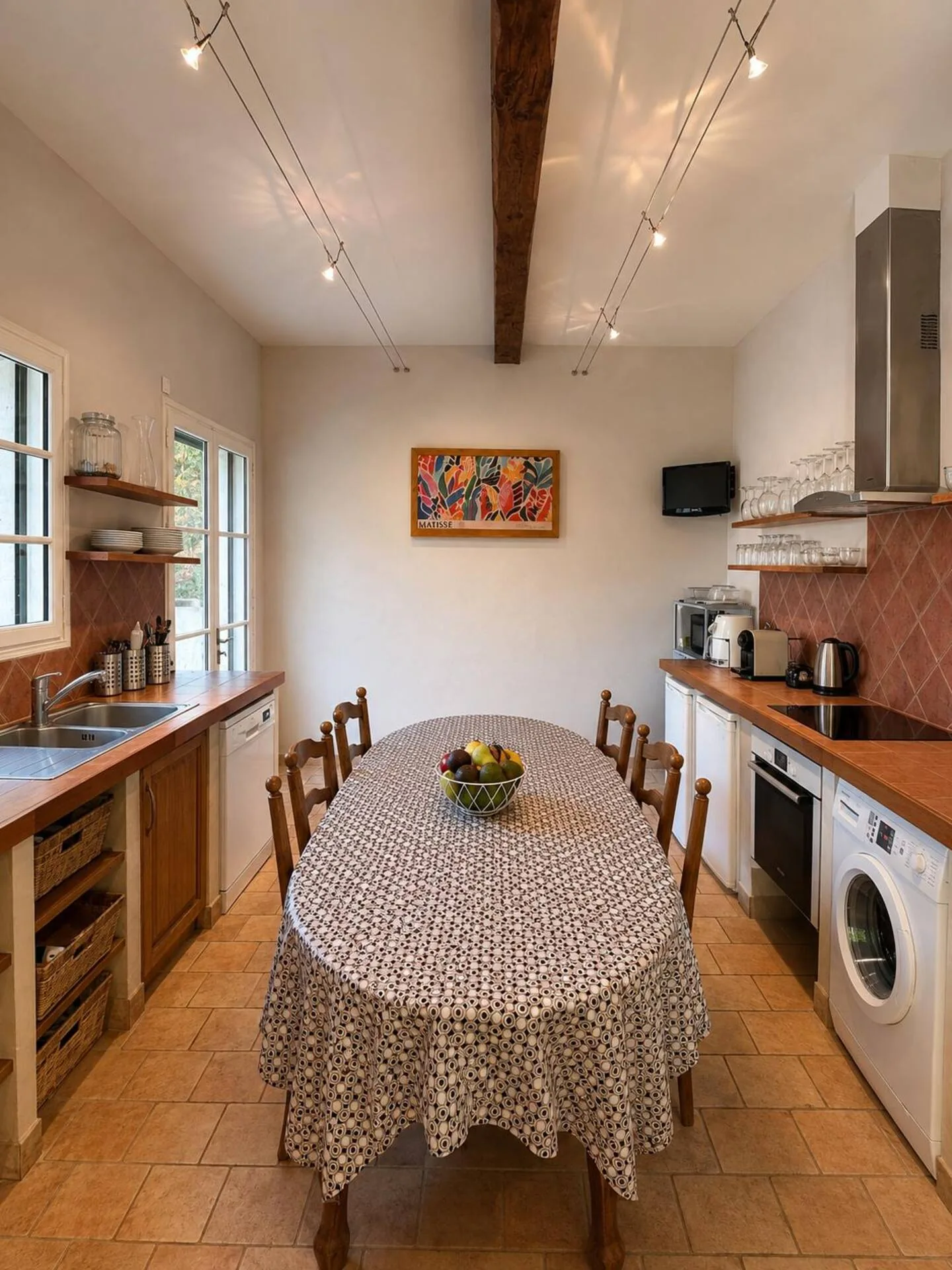 Cuisine et grande table